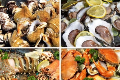 Để an toàn khi ăn hải sản